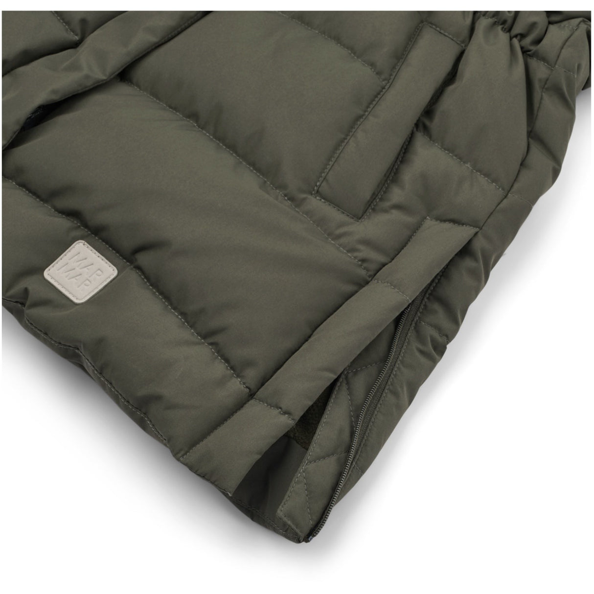 MarMar Tech. Puffer Dark Moss Oxford Frakk