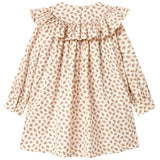 MarMar Poplin Japanese Flower Drine LS Kjole