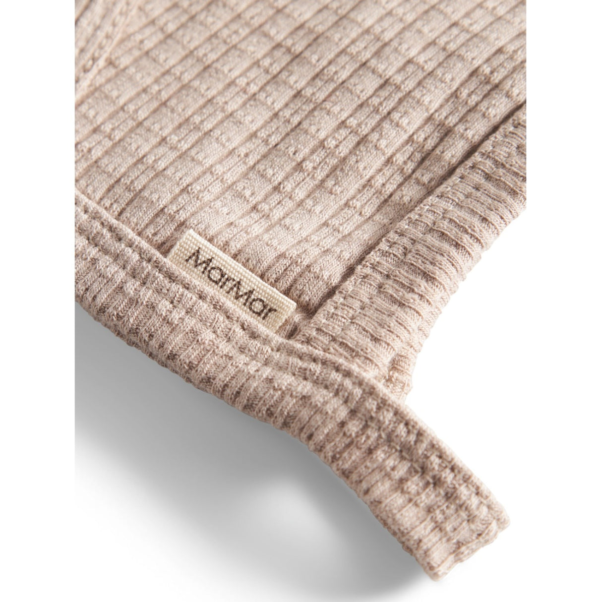 MarMar Modal Pointelle Rib Soft Beige Lue