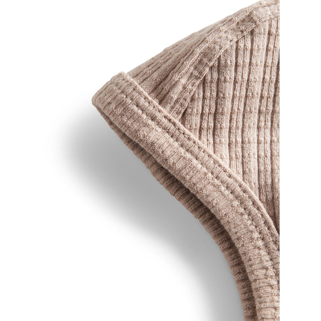 MarMar Modal Pointelle Rib Soft Beige Lue