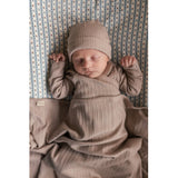 MarMar New Born Modal Pointelle Rib Soft Beige Alida Teppe