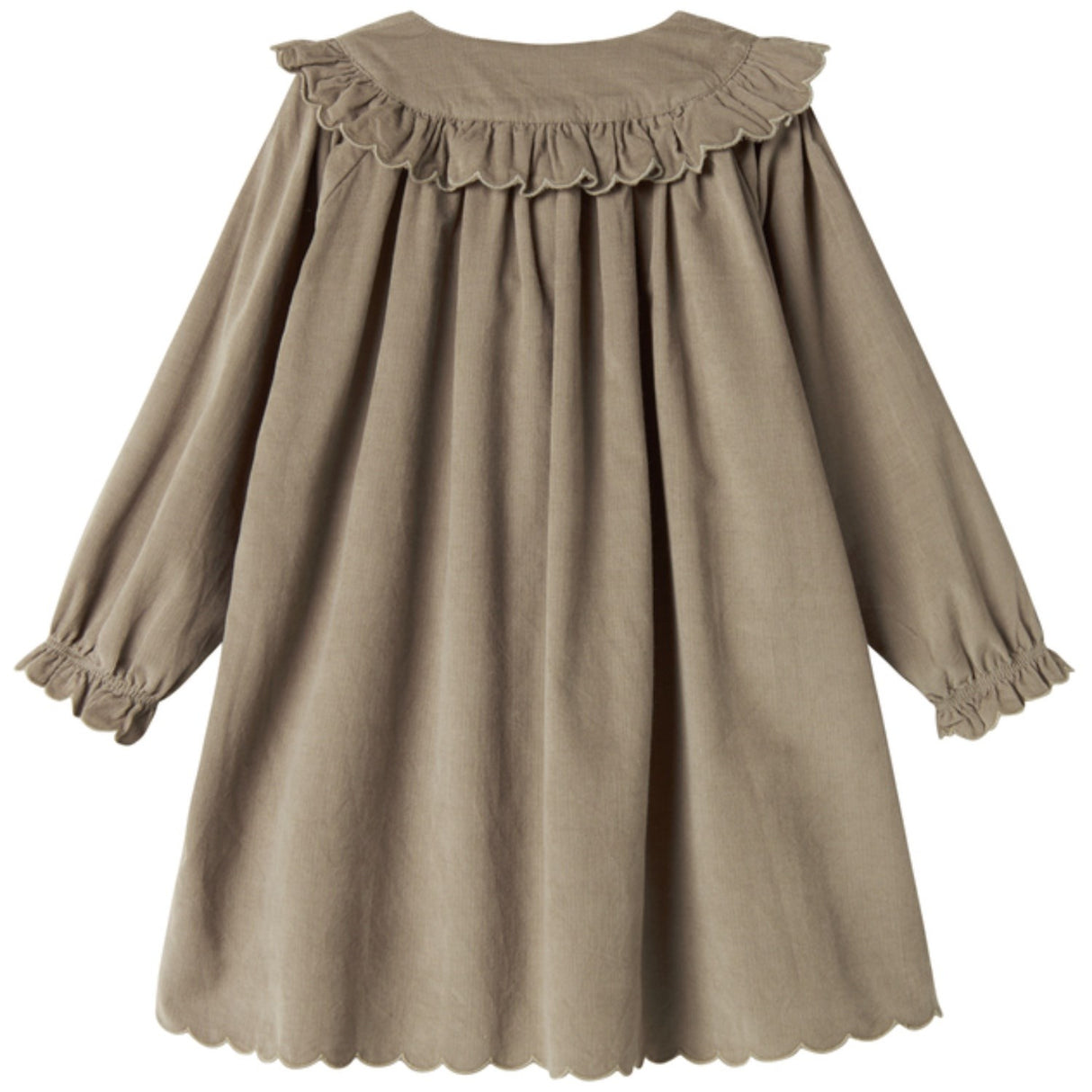 MarMar Fine Cord Mud Delina LS Kjole