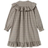 MarMar Seersucker Check Pilot Navy Check Dalina Kjole