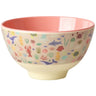 Rice Coral Ocean Print Melamine Skål Small 300 Ml