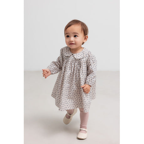 MarMar Poplin Autumn Flower Dulla LS Kjole
