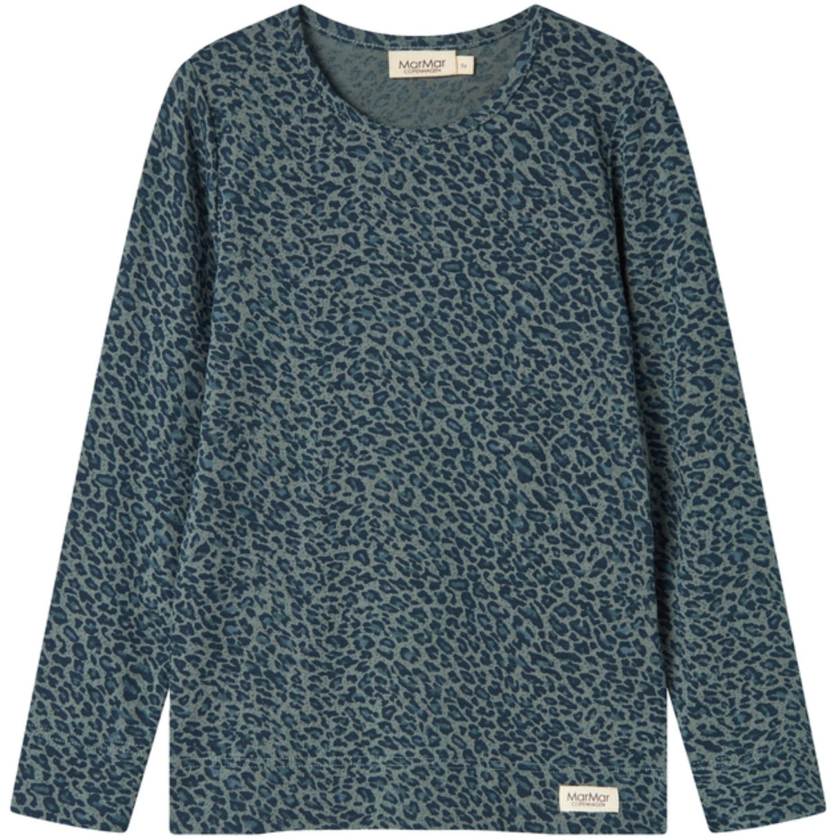 MarMar Leopard Dusty Green Leo Leo Bluse