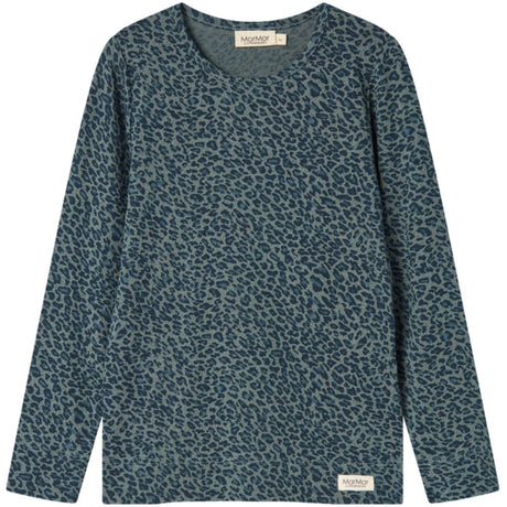 MarMar Leopard Dusty Green Leo Leo Bluse