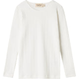 MarMar Modal Pointelle Gentle White Tamra Bluse