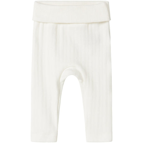 MarMar New Born Modal Pointelle Gentle White Piva Bukser