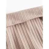MarMar New Born Modal Pointelle Rib Soft Beige Piva Bukser