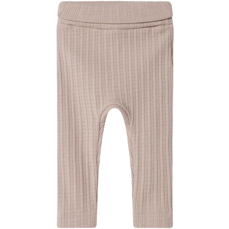 MarMar New Born Modal Pointelle Rib Soft Beige Piva Bukser