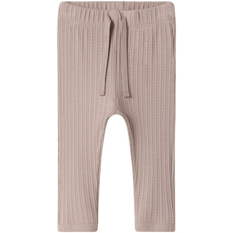 MarMar Modal Pointelle Rib Soft Beige Pitti Bukser