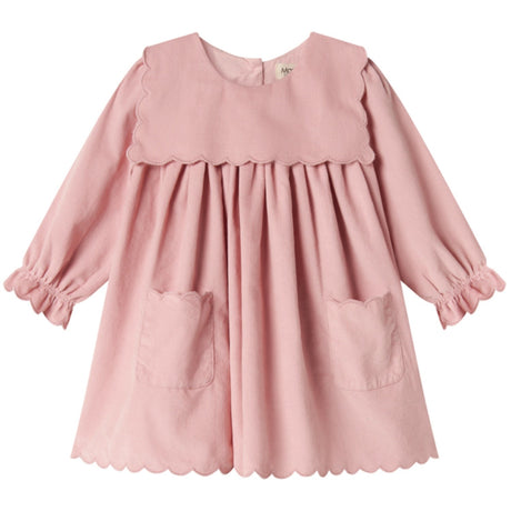 MarMar Fine Cord Soft Berry Dulle Kjole