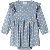 MarMar Smooth Jersey Unicorn Dream Ramona Frill LS Kjole