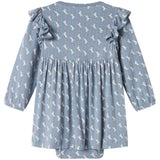 MarMar Smooth Jersey Unicorn Dream Ramona Frill LS Kjole