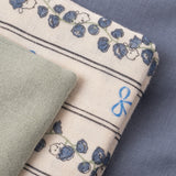 That's Mine Bell Flower Bora Muslin Cloth 3-Pakning
