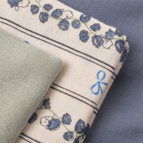 That's Mine Bell Flower Bora Muslin Cloth 3-Pakning