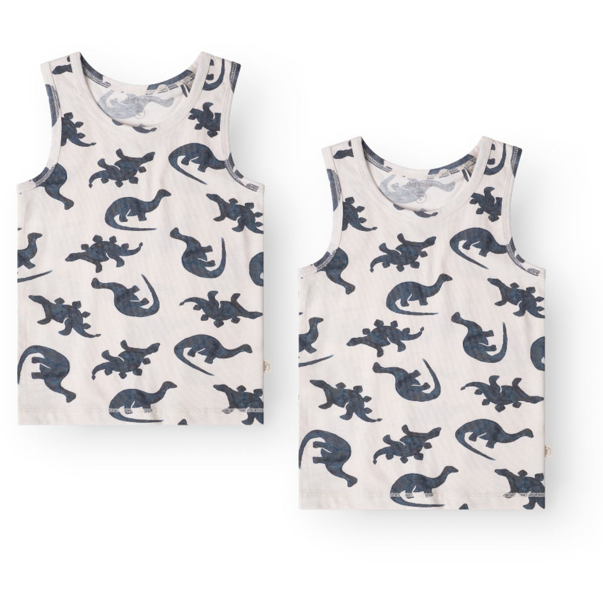 That's Mine Mono Dino Emil Tanktop 2-Pakning