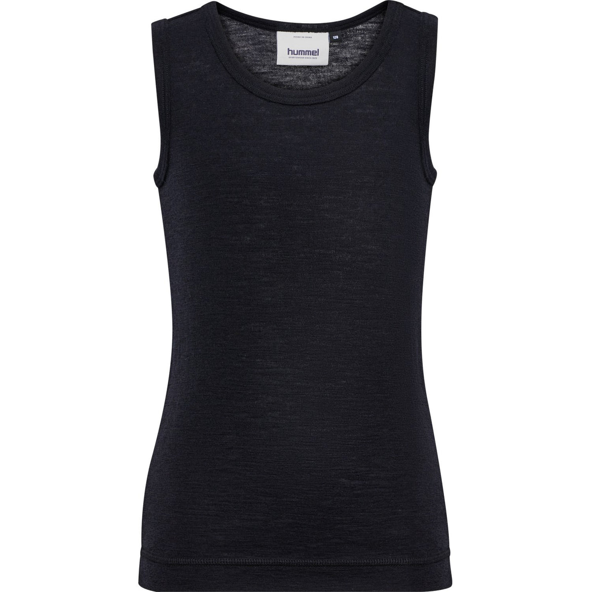 Hummel Black Jr Ull Rib Topp S/L