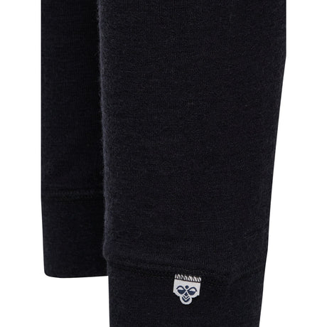 Hummel Black Jr Ull Rib Leggings