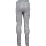 Hummel Grey Melange Jr Ull Rib Leggings