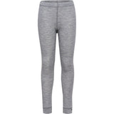 Hummel Grey Melange Jr Ull Rib Leggings