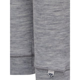 Hummel Grey Melange Jr Ull Rib Leggings