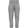 Hummel Grey Melange Mini Ull Rib Leggings