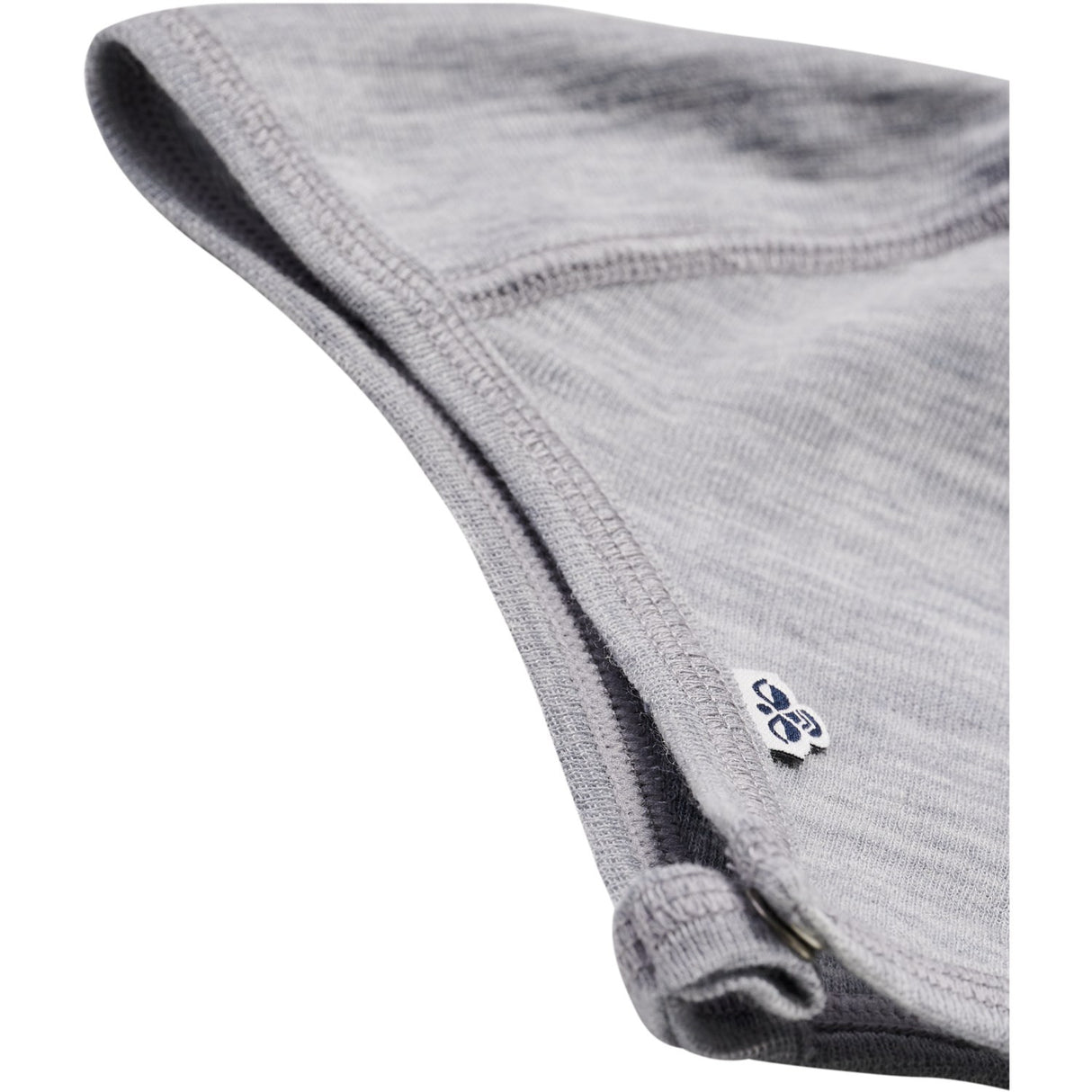 Hummel Grey Melange Mini Ull Rib Lue