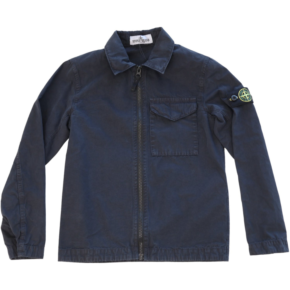 Stone Island Navy Blue Skjorte