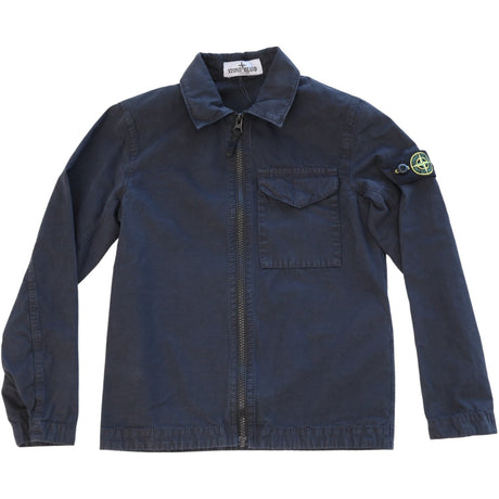 Stone Island Navy Blue Skjorte
