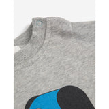 Bobo Choses Light Heather Grey Doggy Mate Collegegenser