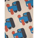 Bobo Choses Offwhite Doggy Mate All Over Zipped Hettegenser