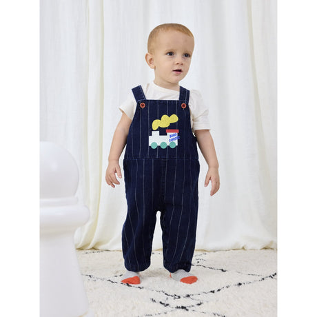 Bobo Choses Midnight Blue Bobo Choo Choo Denim Dungaree