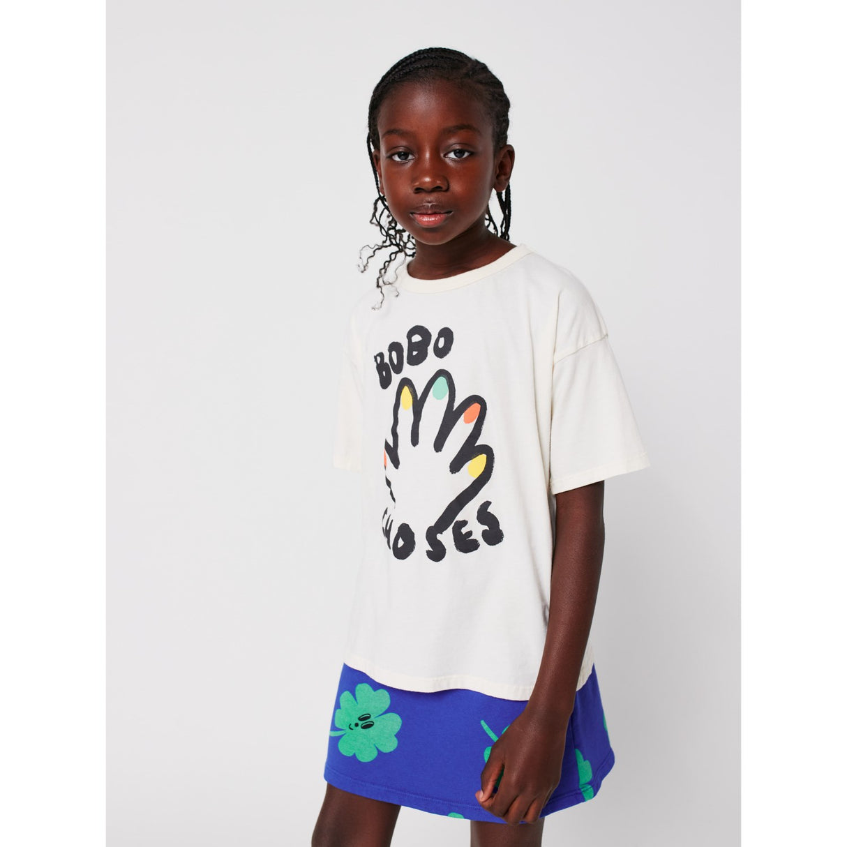 Bobo Choses Offwhite High Five T-Shirt