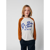Bobo Choses Brown Go Bobo Ranglan Ermer T-Shirt