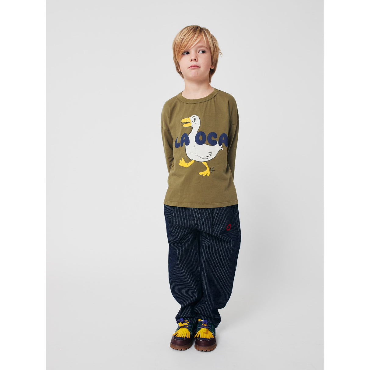 Bobo Choses Khaki La Oca T-Shirt