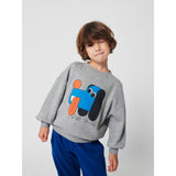 Bobo Choses Heather Grey Doggy Mate Collegegenser