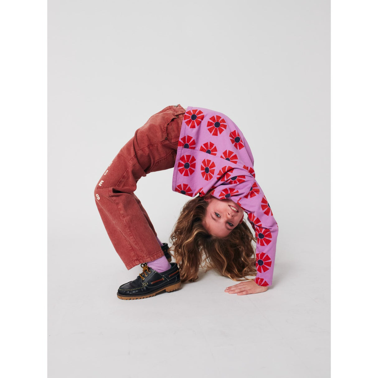 Bobo Choses Purple Kaleidoscope All Over T-Shirt