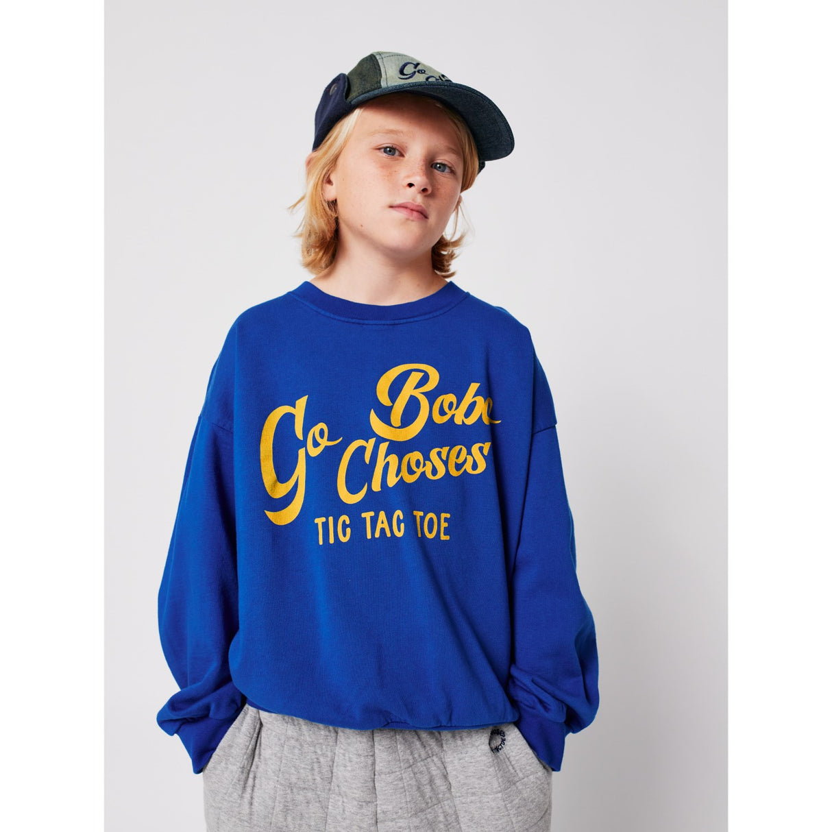 Bobo Choses Blue Go Bobo Collegegenser