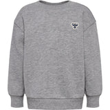 Hummel Grey Melange Mini Loose Crewneck Bee