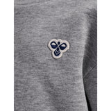 Hummel Grey Melange Mini Loose Crewneck Bee