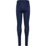 Hummel Dress Blues/Riverside Mix Mid Waist Strømpebukser