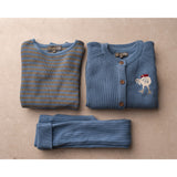 Hanevild Blue Blizzard Kaj Cardigan