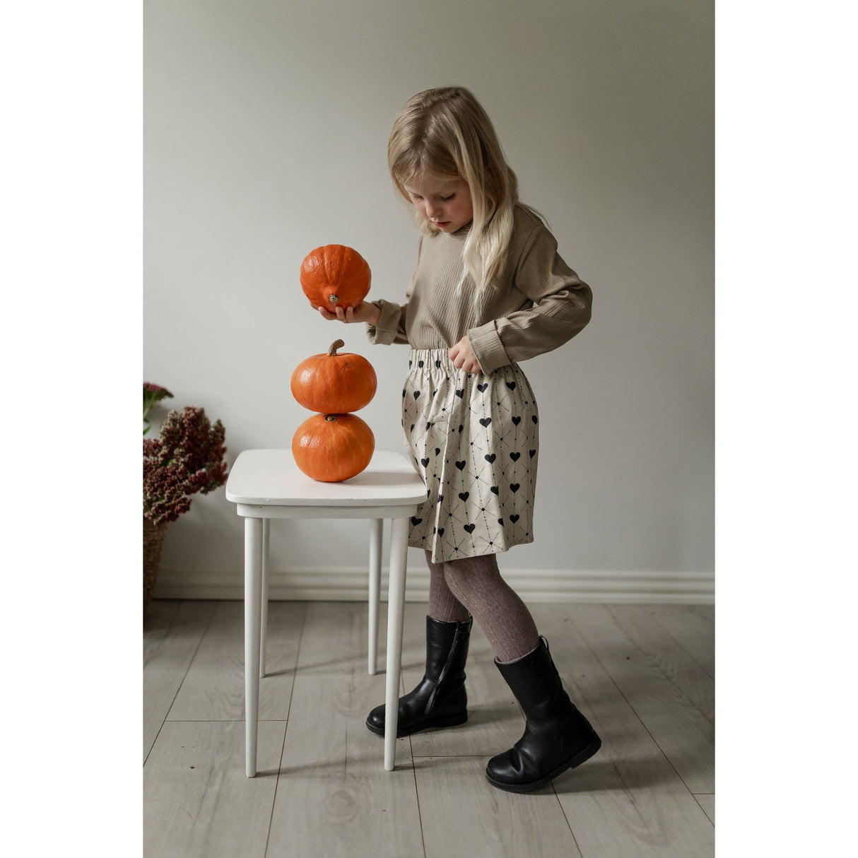 Hanevild Rainy Heart Skjørt