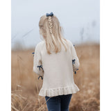 Hanevild Ivory More Bows Sweater