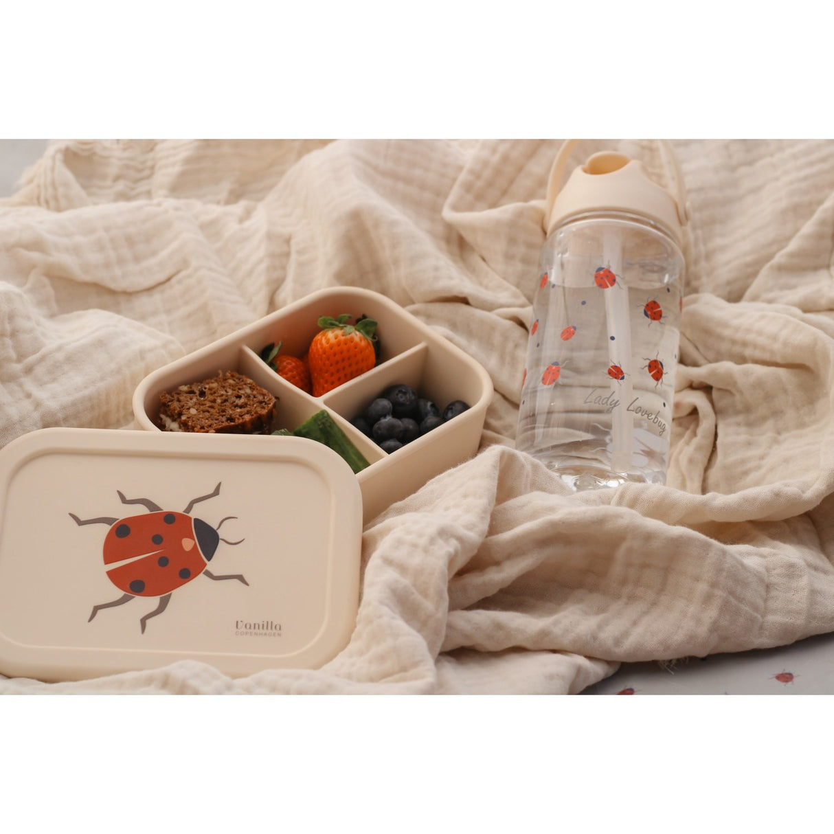 Vanilla COPENHAGEN Lady Lovebug Matboks - Silicone