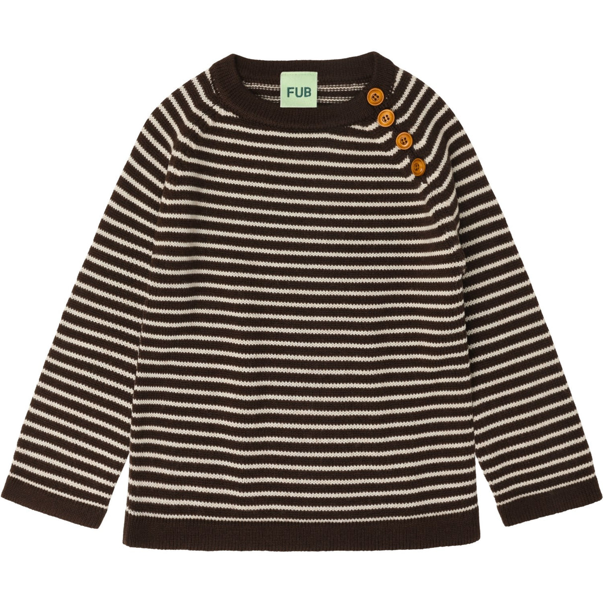 FUB Mocca/Ecru Sweater