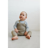 FUB Oat Melange Baby High Waist Overalls