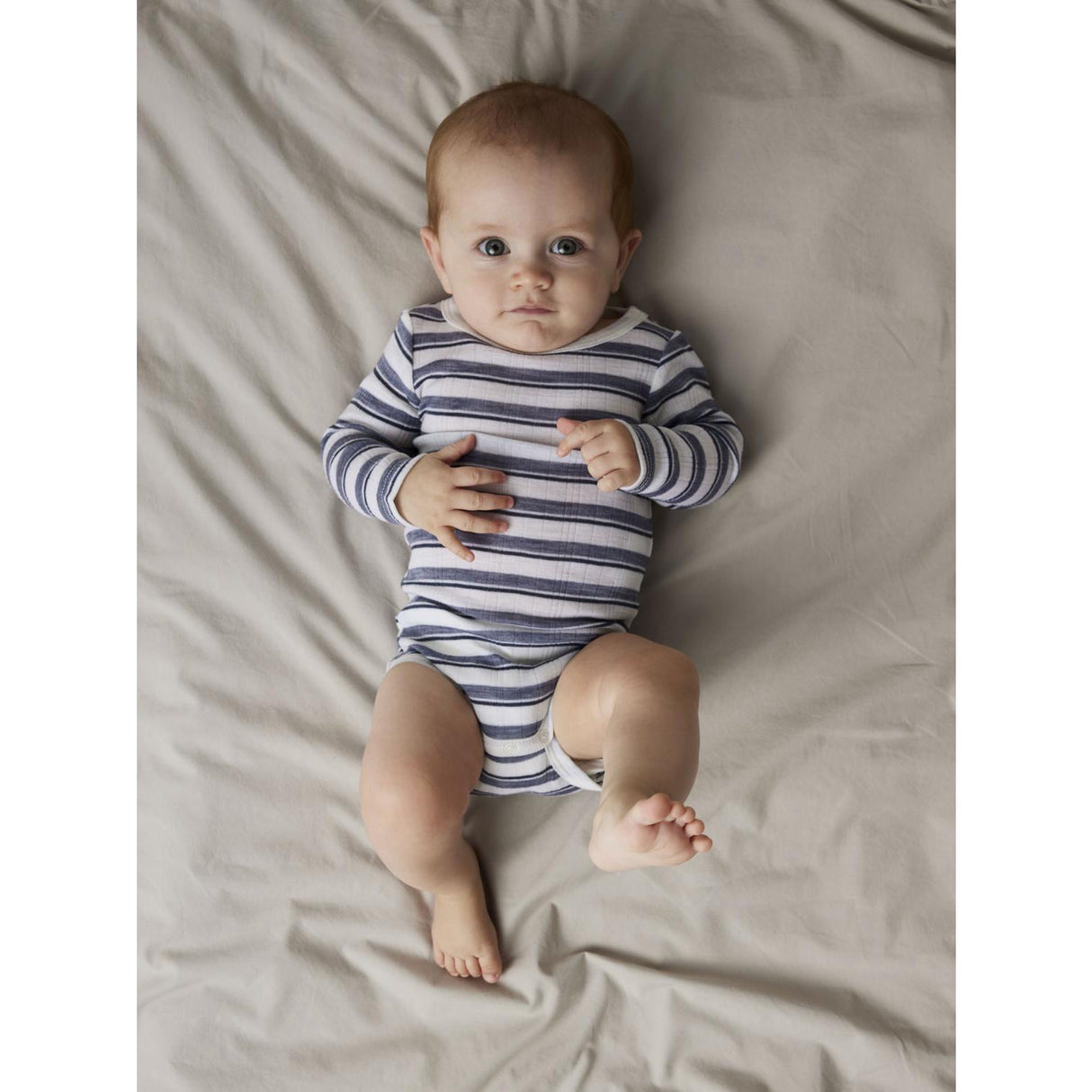 Name It Folkstone Gray Snow White Nbmwang Ull Needle Ls Body Noos